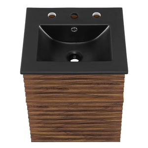 Render 18" Wall-Mount Bathroom Vanity by Modway