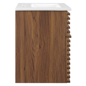 Render 18" Wall-Mount Bathroom Vanity by Modway