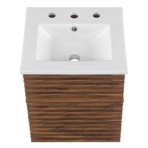 Render 18" Wall-Mount Bathroom Vanity by Modway