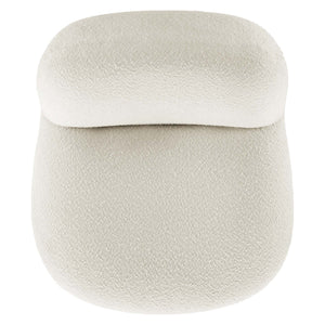 Kindred Boucle Upholstered Fabric Swivel Chair by Modway