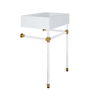 Redeem 24" Acrylic Wall-Mount Bathroom Vanity by Modway
