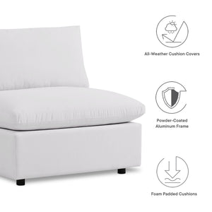 Patio Elegance Outdoor Sectional Sofa Set by Modway – Stylish 5-Piece Furniture for Patios