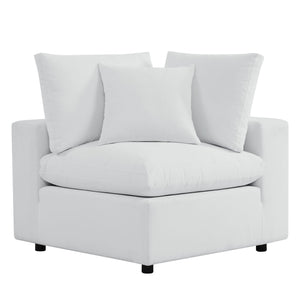 Patio Elegance Sectional Sofa - Saybrook 8-Piece Outdoor Upholstered Sofa by Modway