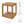 Carlsbad Teak Wood Outdoor Patio Side Table by Modway