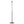 Silo Glass Globe Glass and Metal Floor Lamp by Modway