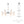 Beacon 6-Light Chandelier by Modway