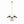 Stellar 5-Light Chandelier by Modway