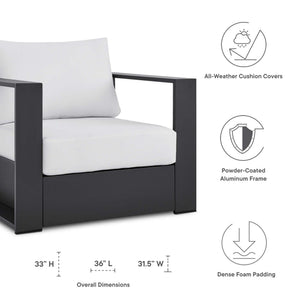Tahoe Outdoor Patio Aluminum Armchair by Modway