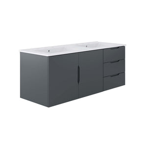 Vitality 48" Double Sink Bathroom Vanity by Modway