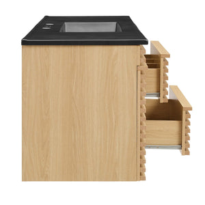 Render 48" Wall-Mount Bathroom Vanity by Modway