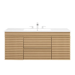 Render 48" Wall-Mount Bathroom Vanity by Modway