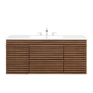 Render 48" Wall-Mount Bathroom Vanity by Modway