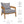 Modway Brisbane Outdoor Patio Set - 3-Piece Grey Teak Furniture for Stylish Patios