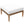 Clearwater Outdoor Patio Teak Wood Ottoman by Modway