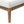Clearwater Outdoor Patio Teak Wood Ottoman by Modway