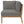 Clearwater Outdoor Patio Teak Wood Corner Chair by Modway