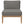Clearwater Outdoor Patio Teak Wood Armless Chair by Modway