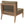 Clearwater Outdoor Patio Teak Wood Armless Chair by Modway