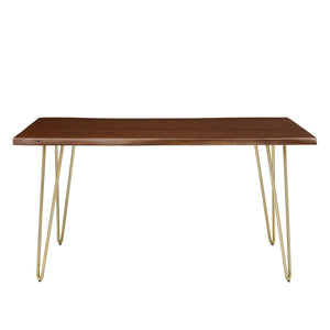 Ardor 60" Live Edge Acacia Wood Dining Table by Modway