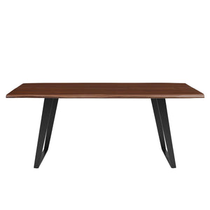 Viggo 74" Live Edge Acacia Wood Dining Table by Modway
