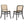 Winona Wood Dining Side Chair Set of 2 by Modway