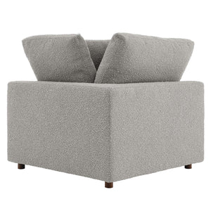 Commix Down Filled Overstuffed Boucle Fabric Corner Chair by Modway