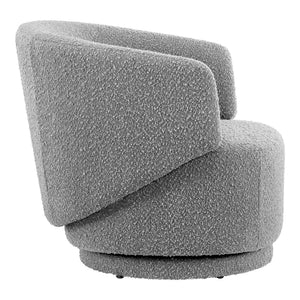 Celestia Boucle Fabric Swivel Chair by Modway