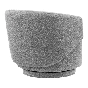 Celestia Boucle Fabric Swivel Chair by Modway