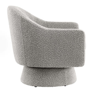 Astral Boucle Fabric Swivel Chair by Modway