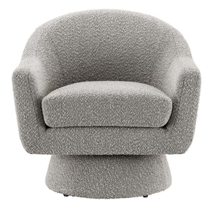 Astral Boucle Fabric Swivel Chair by Modway