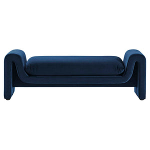 Waverly Performance Velvet Bench by Modway