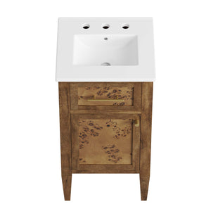 Elysian 18" Wood Bathroom Vanity by Modway