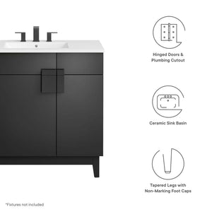 Miles 36" Bathroom Vanity by Modway