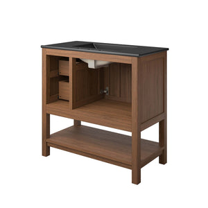 Ashlyn 36" Wood Bathroom Vanity by Modway