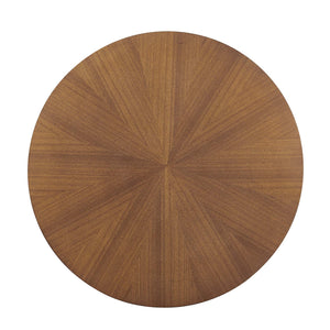 Crossroads Round Wood Coffee Table by Modway