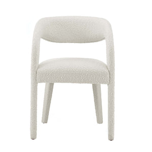 Pinnacle Boucle Upholstered Dining Chair Set of 2