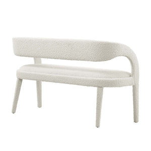 Pinnacle Boucle Fabric Accent Bench by Modway