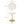 Viva Round White Marble Side Table by Modway