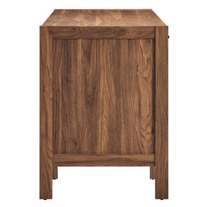 Capri 58" Wood Grain Office Desk by Modway