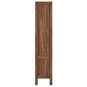 Capri 4-Shelf Wood Grain Bookcase by Modway