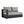 Tahoe Outdoor Patio Powder-Coated Aluminum Modular Left-Facing Loveseat