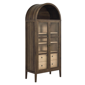 Nolan Tall Arched Storage Display Cabinet by Modway
