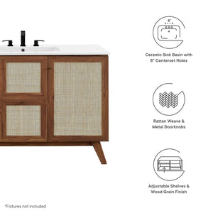 Soma 48" Single Sink Bathroom Vanity by Modway