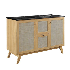 Soma 48" Double Sink Bathroom Vanity by Modway