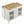 Farmstead Kitchen Island by Modway