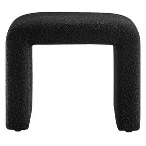 Simba Boucle Fabric Waterfall Stool by Modway