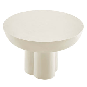 Caspian Round Concrete Coffee Table by Modway