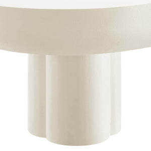 Caspian Oval Concrete Coffee Table by Modway