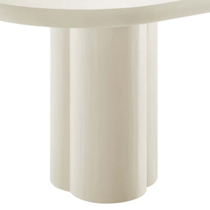 Caspian 72" Oval Concrete Dining Table by Modway