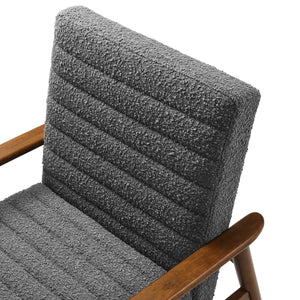 Jensen Boucle Fabric Accent Chair by Modway
